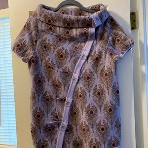 Moth Anthropologie Peacock Sweater GUC sz. M
